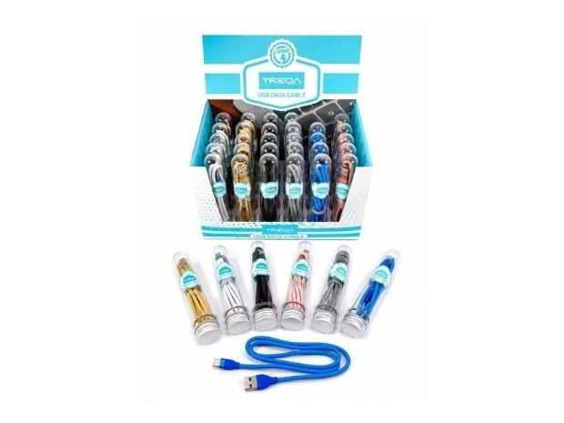 &ua CABLE CARGADOR TIPO C EN TUBO